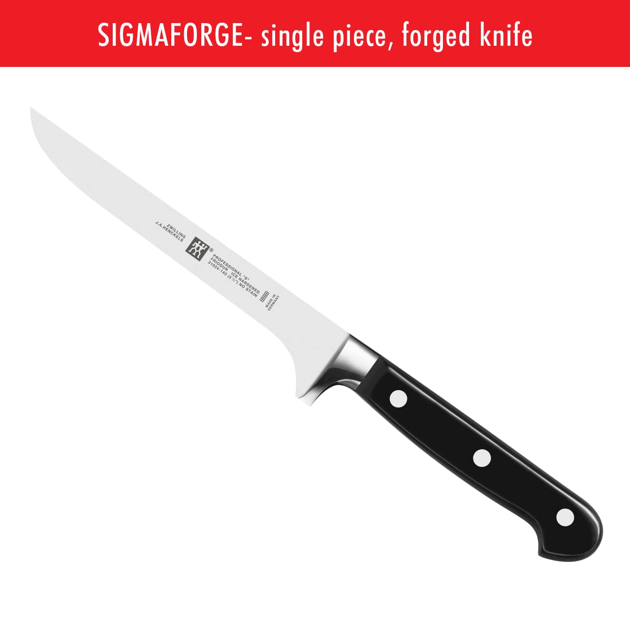 ZWILLING Professional S Coltello disossare 14 cm acciaio forgiato