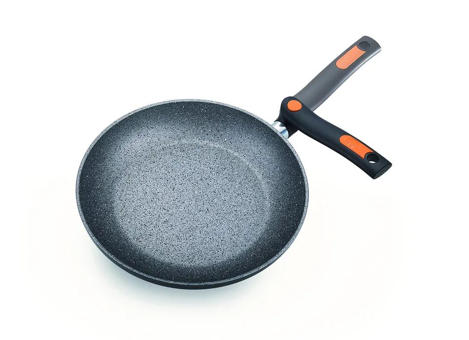 Alluflon Pratica Stone padella antiaderente 28 cm pieghevole