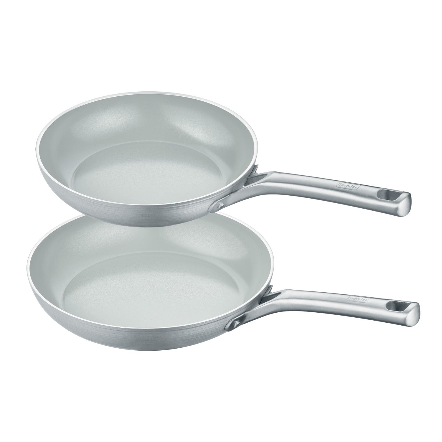 Berndes b.free set 2 padelle 24+28 cm alluminio riciclato