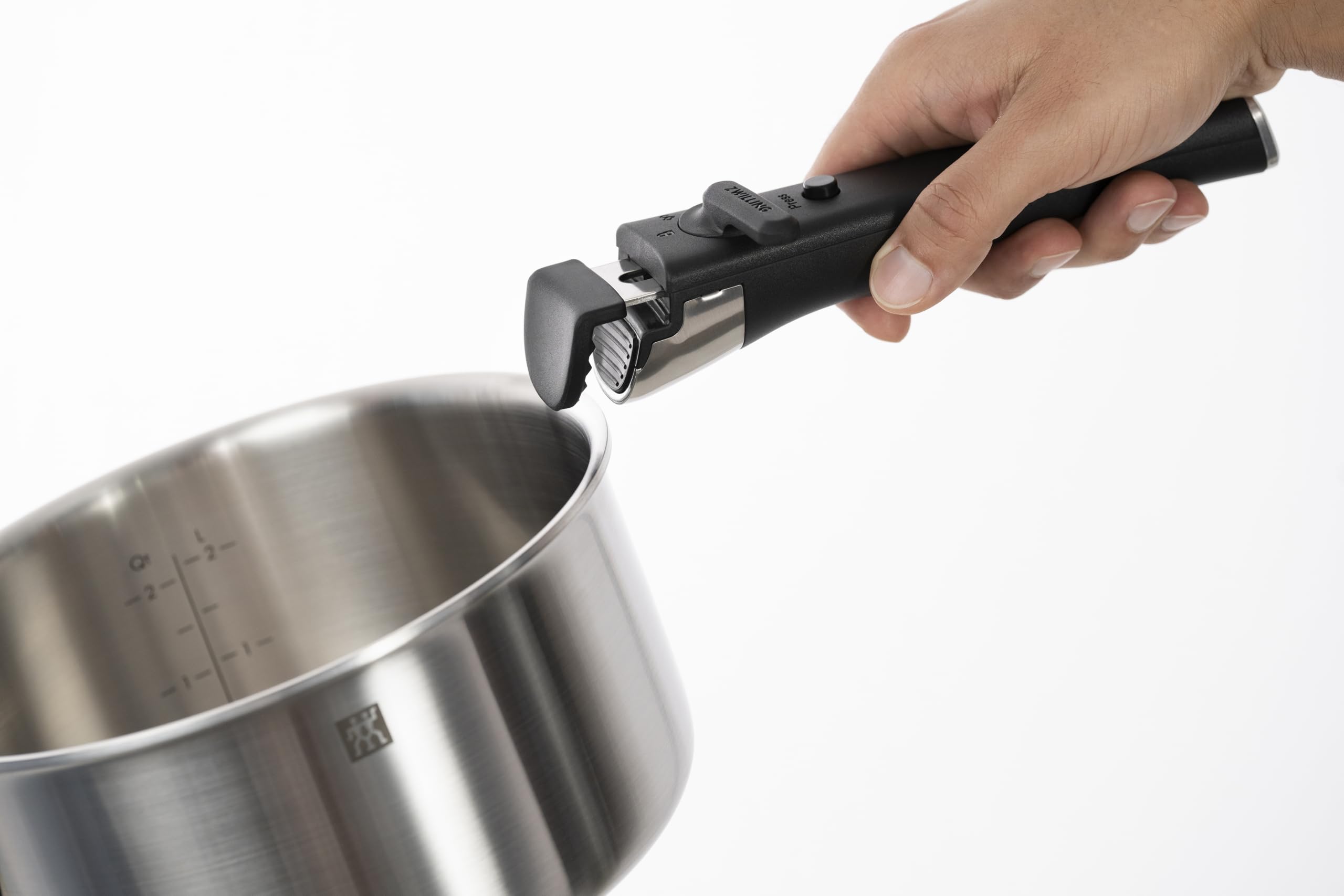 ZWILLING Unlock set 5 pentole inox 16+20 cm impilabile