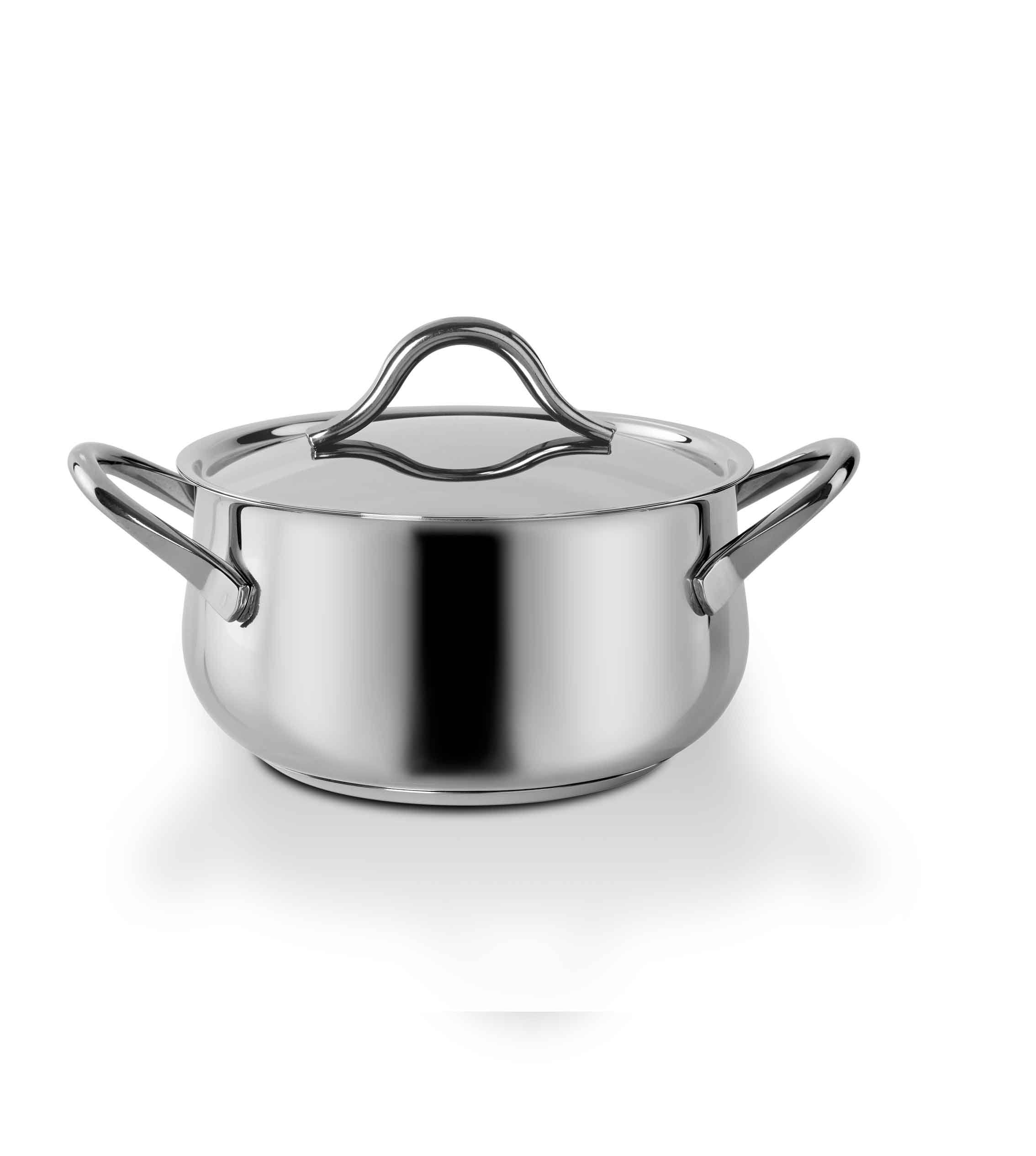 Barazzoni Sapore Italiano batteria 11 pezzi acciaio inox induzione