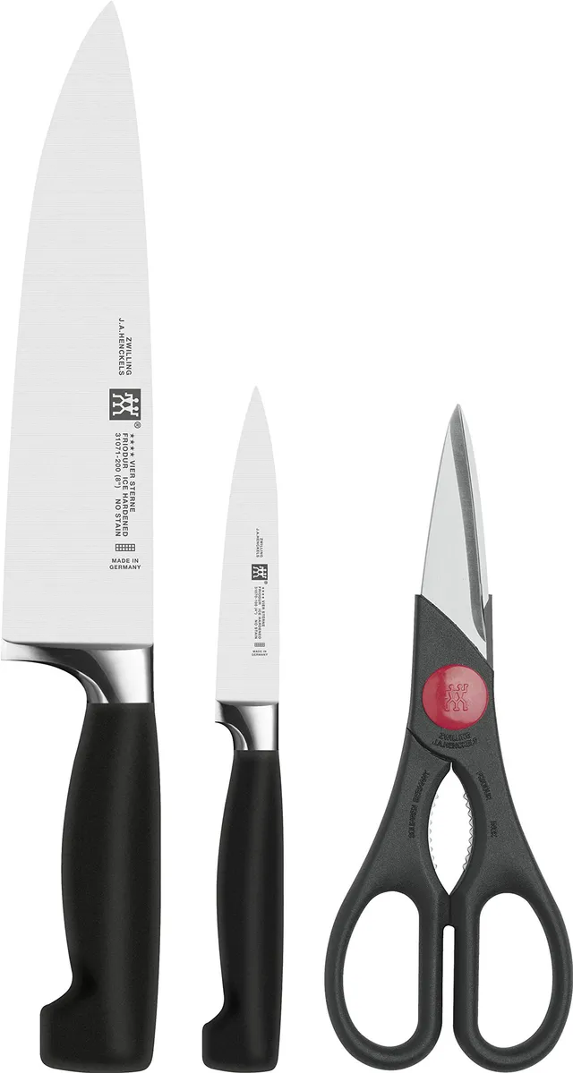 ZWILLING Henckels set 3 pz coltelli 10+20 cm forbici