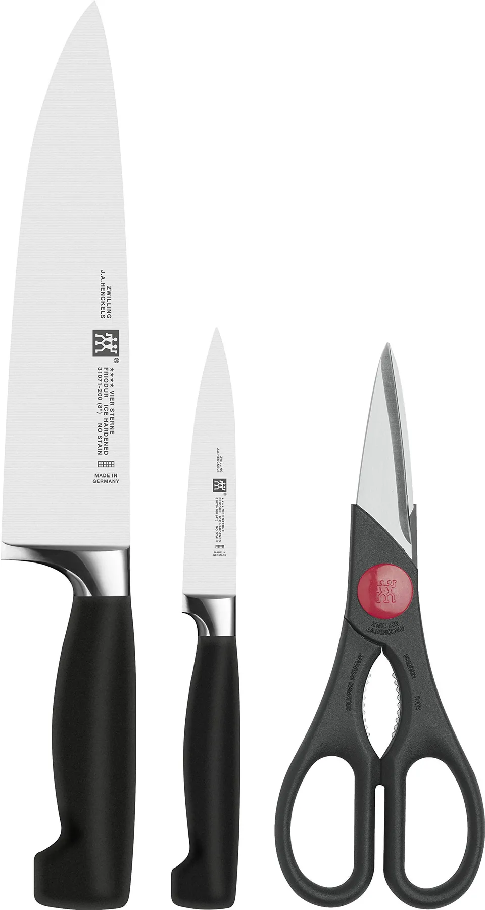 ZWILLING Henckels set 3 pz coltelli 10+20 cm forbici