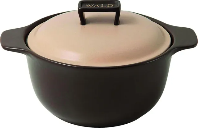 Wald Cottura pentola ceramica 150 cl antracite fiamma e forno