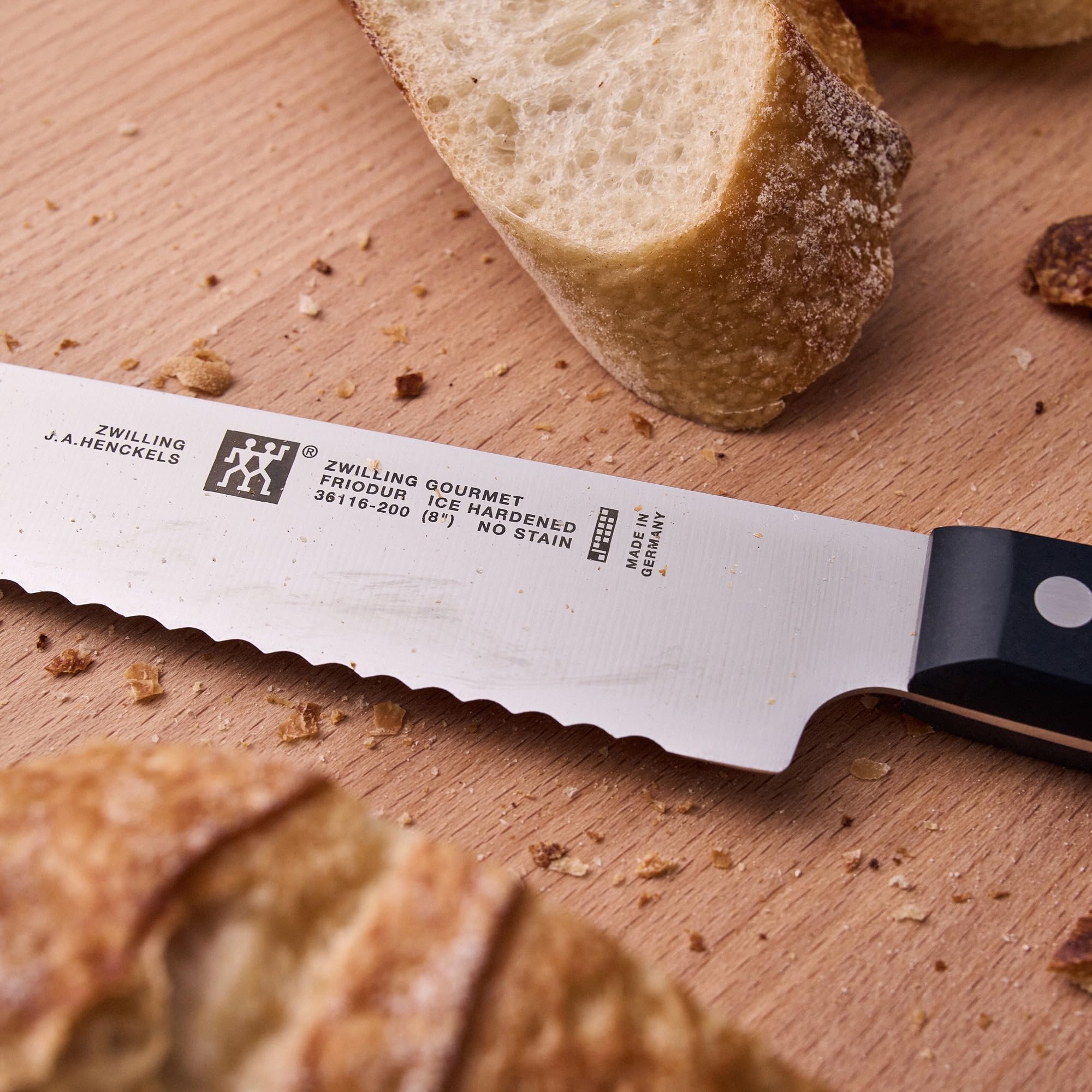 Zwilling Gourmet coltello pane 20,3 cm acciaio inox