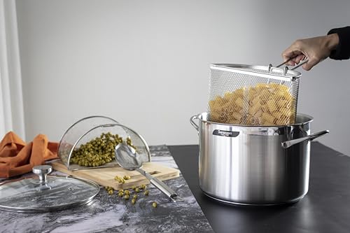 Barazzoni spaghettiere doppio cestello ø 22 cm inox