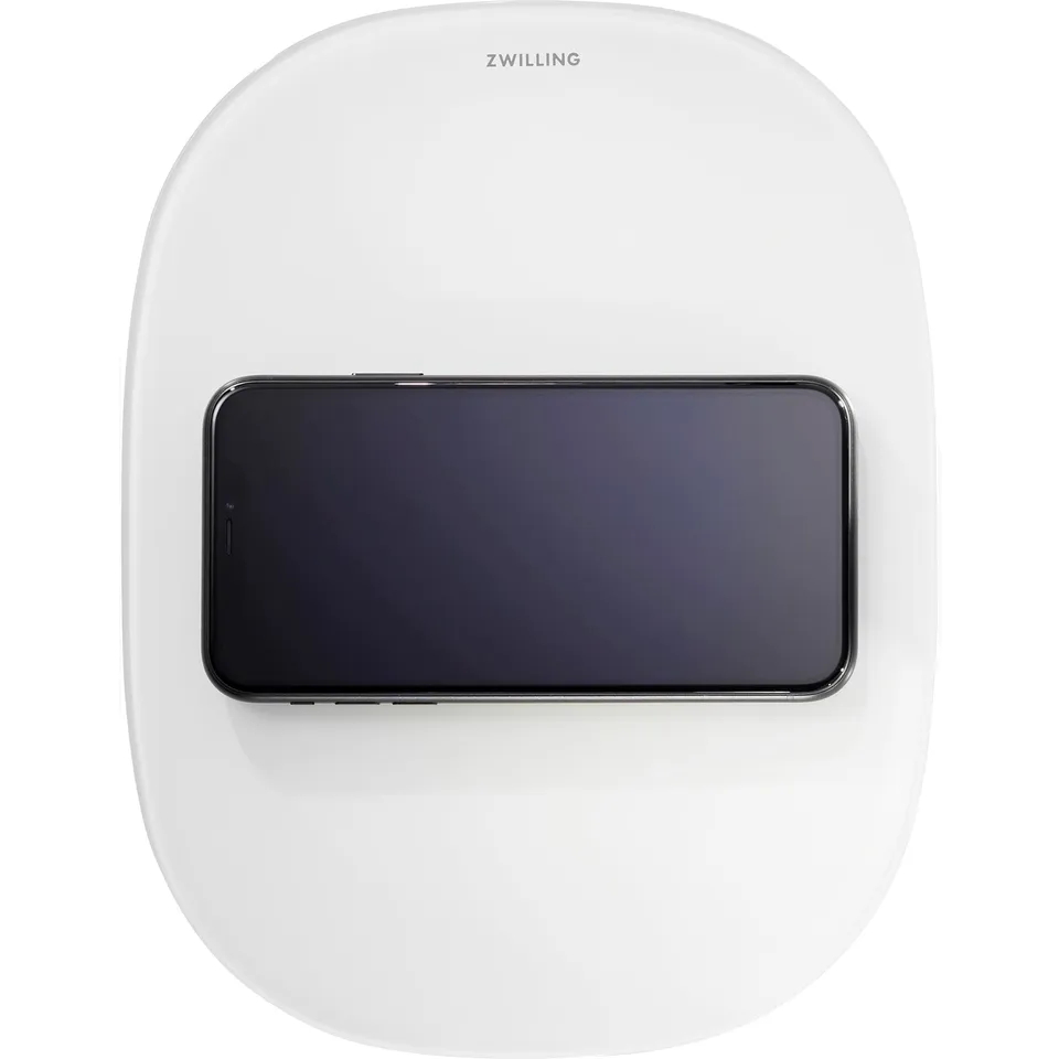 Zwilling Enfinigy bilancia cucina digitale 10 kg bianca