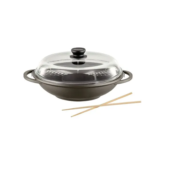 Berndes Bonanza Induction wok 32 cm con coperchio