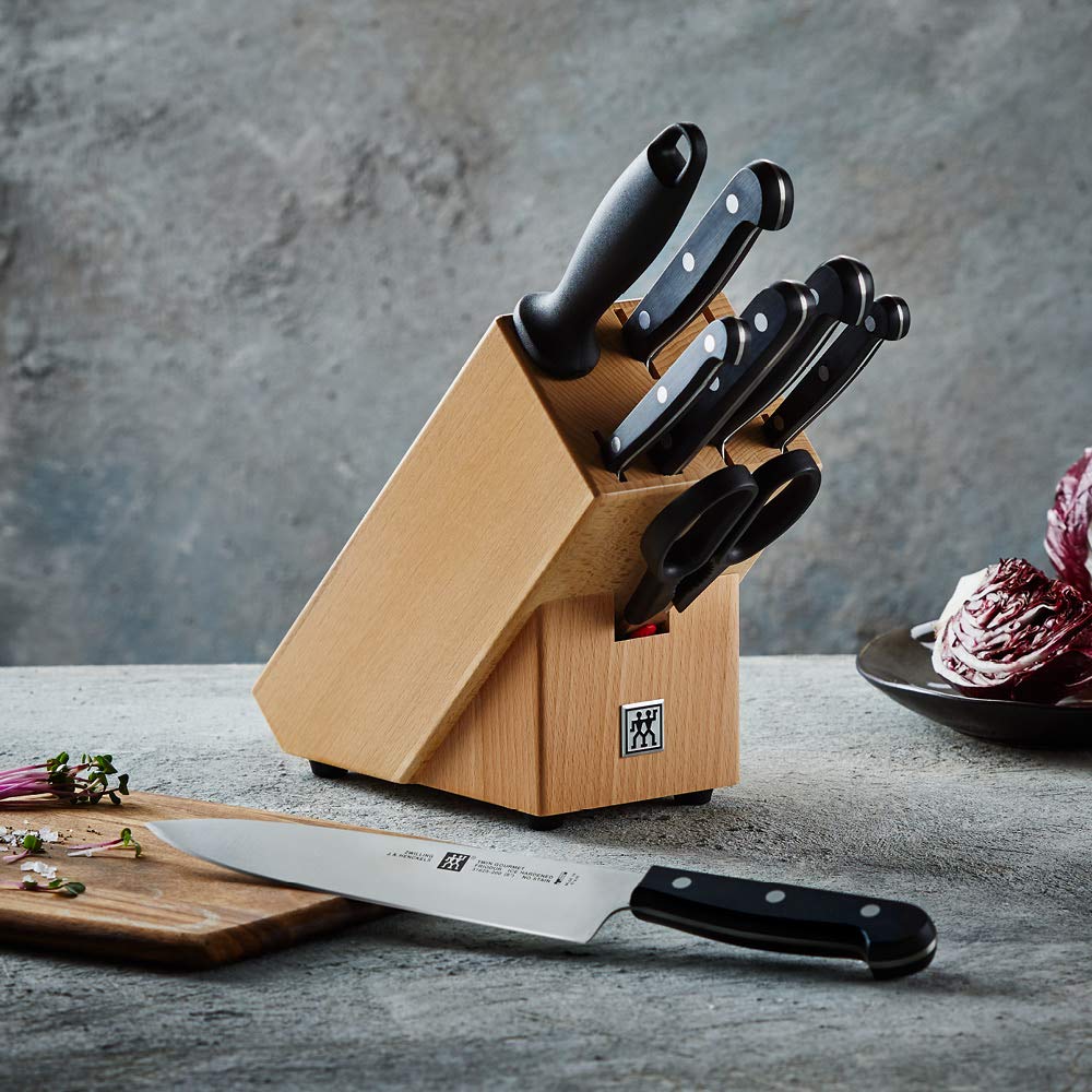 Zwilling Twin Gourmet Ceppo Coltelli 8 Pezzi Bambù