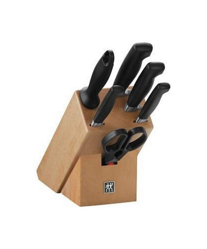 Zwilling Four Star Set Coltelli con Ceppo 7 Pezzi Forgiato