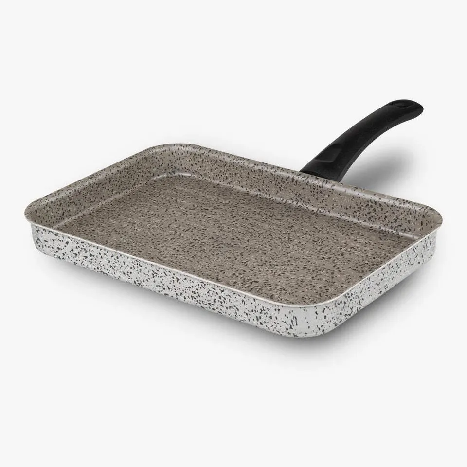 Mamù Janet 2.0 bistecchiera rettangolare 29x19 antiaderente