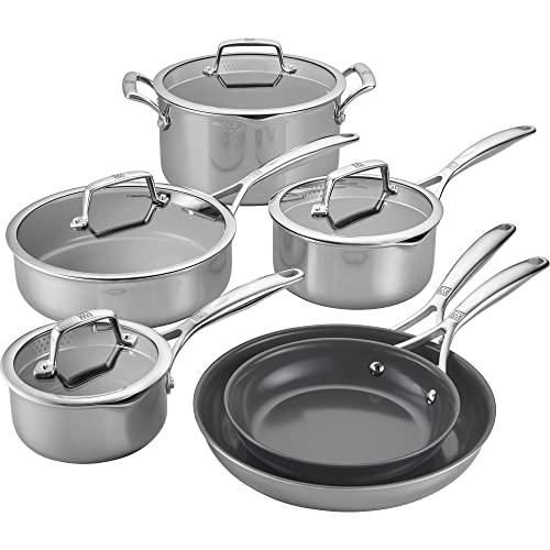 Zwilling Spirit set pentole 10 pezzi ceramica antiaderente