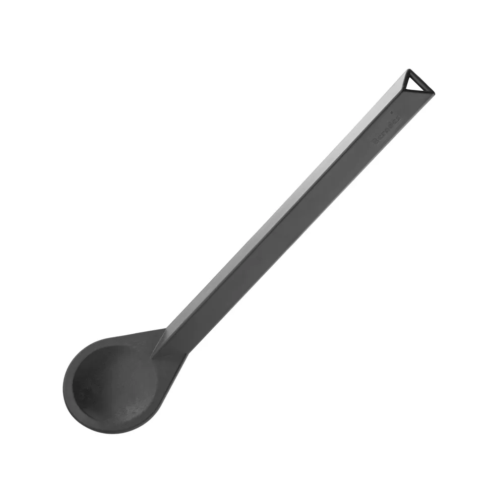 Berndes mestolo cucina plastica nero 25,5 cm antiaderente