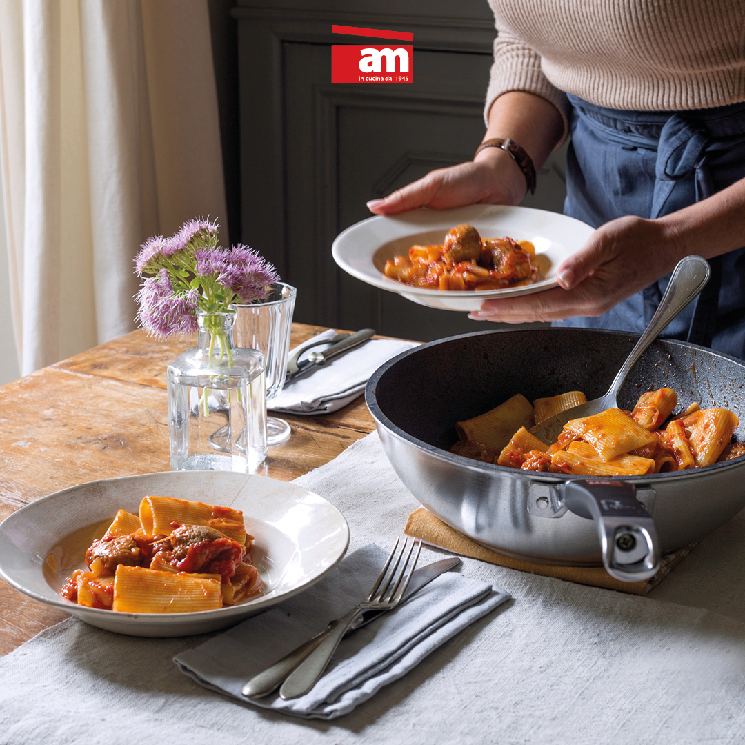 Accademia Mugnano Chef saltapasta antiaderente induzione