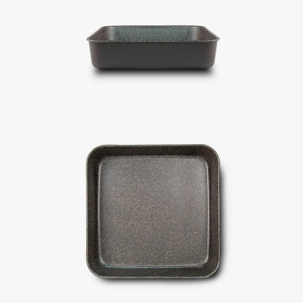 Mamù Happy Stone Teglia Quadrata 25x25 Alta Antiaderente