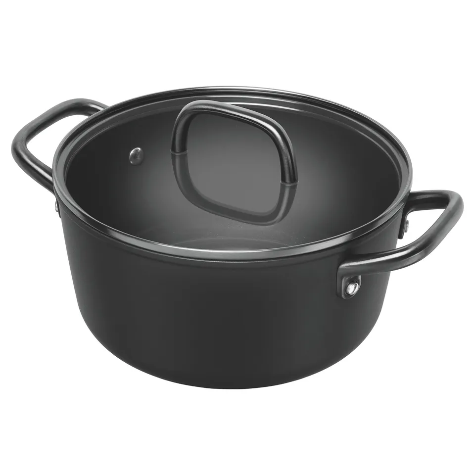 Zwilling Milano Z1035-053 Pentola 24 cm 4,7 L Nera Induzione