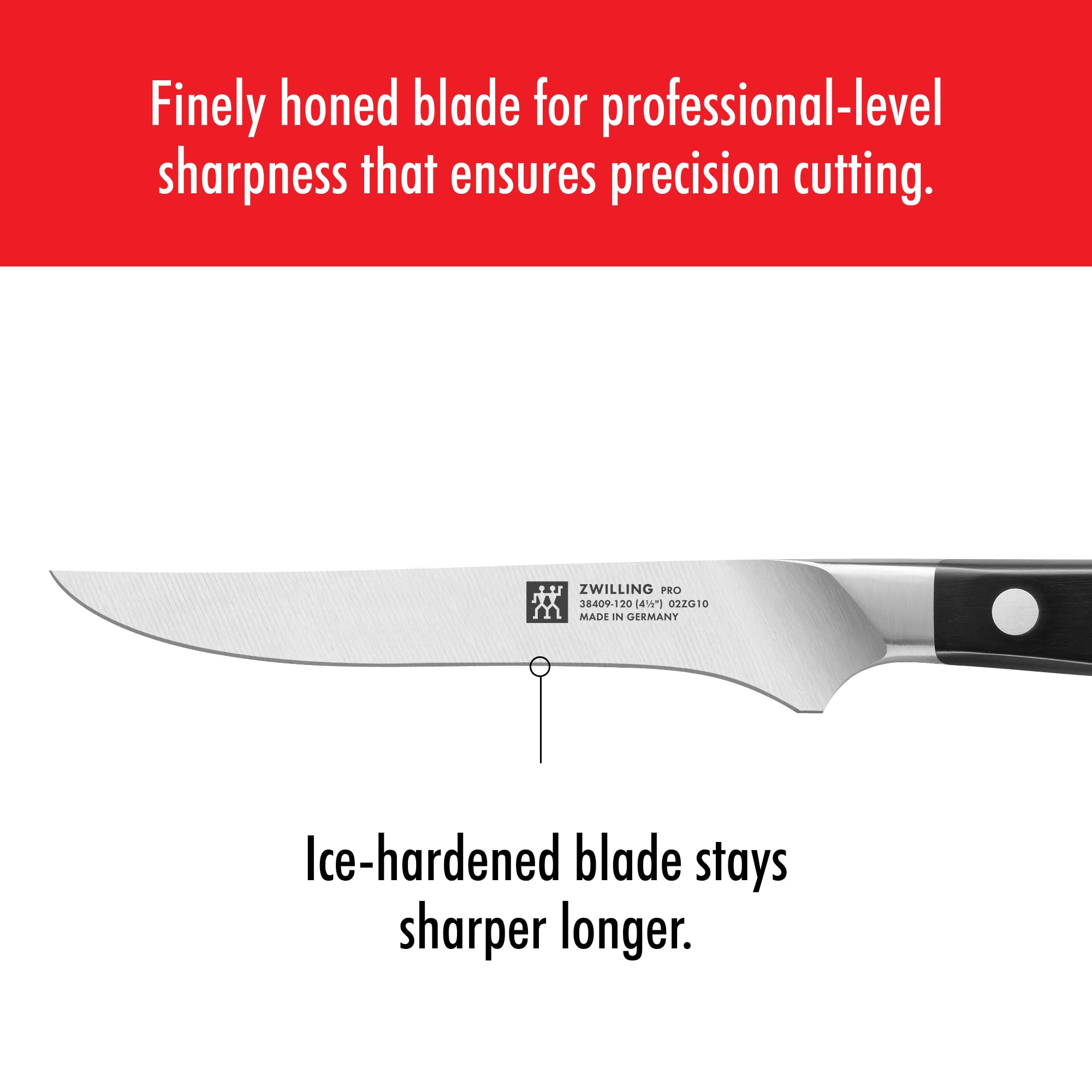 Zwilling Pro 38409-121-0 coltello bistecca 120 mm