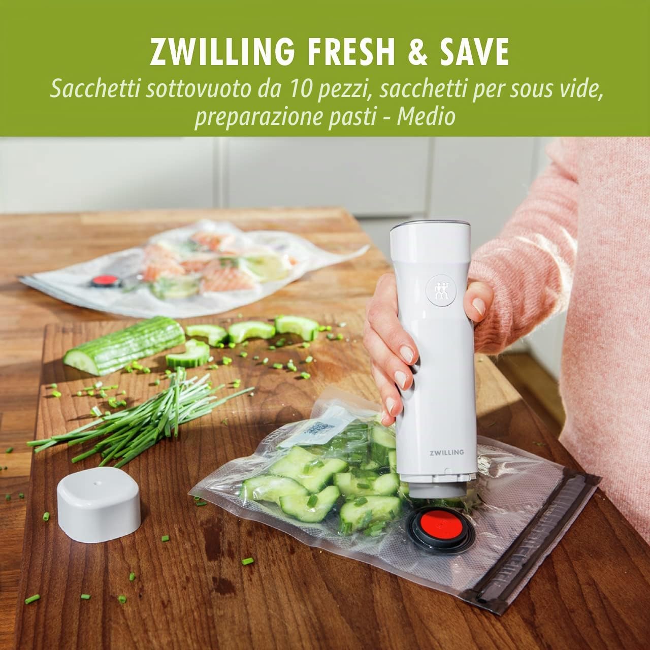 Zwilling Fresh & Save sacchetti sottovuoto 10 pz medi