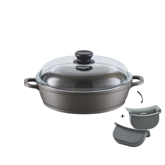 Berndes Bonanza Induction padella servire 28 cm coperchio