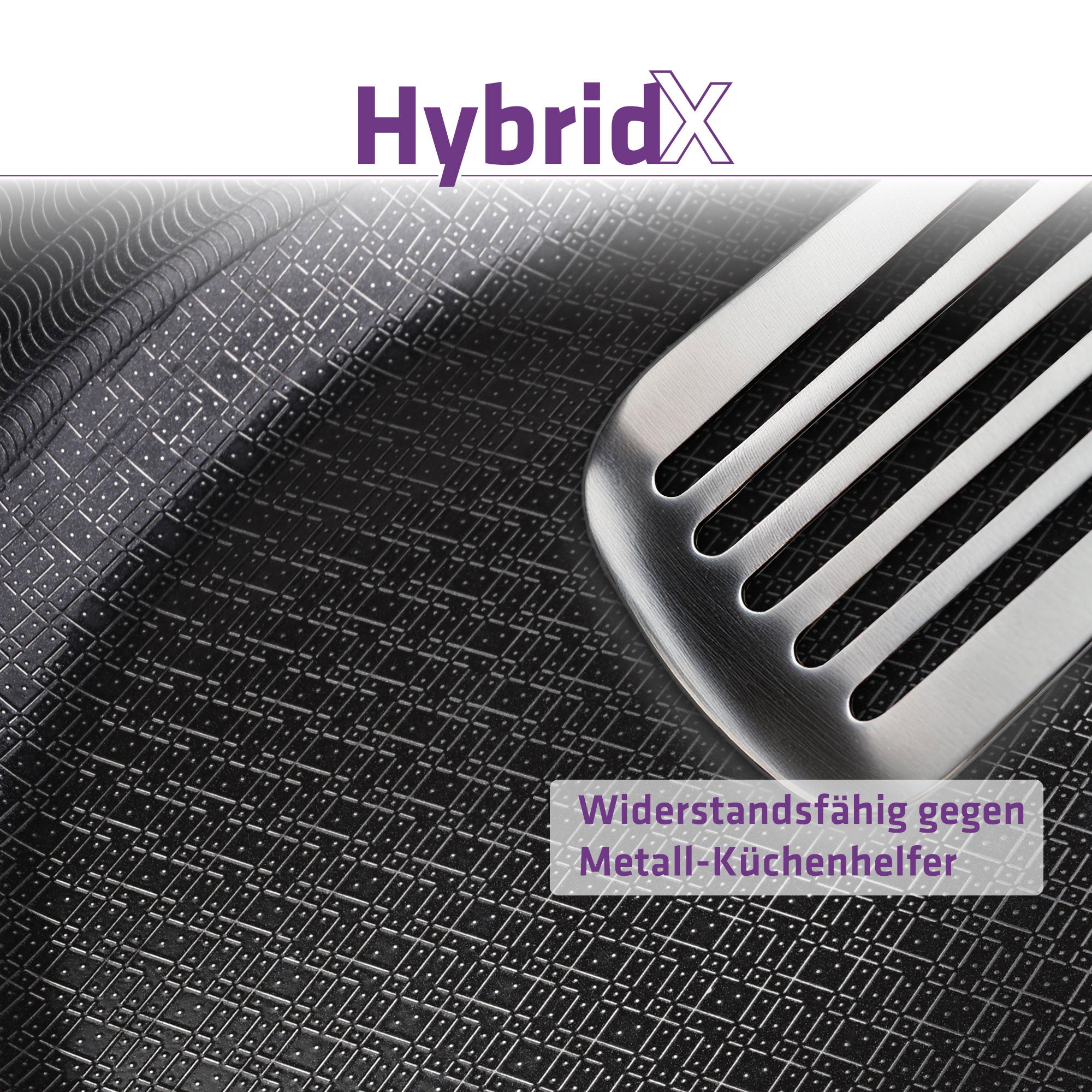 BERNDES HybridX Padella 24 cm lucidata