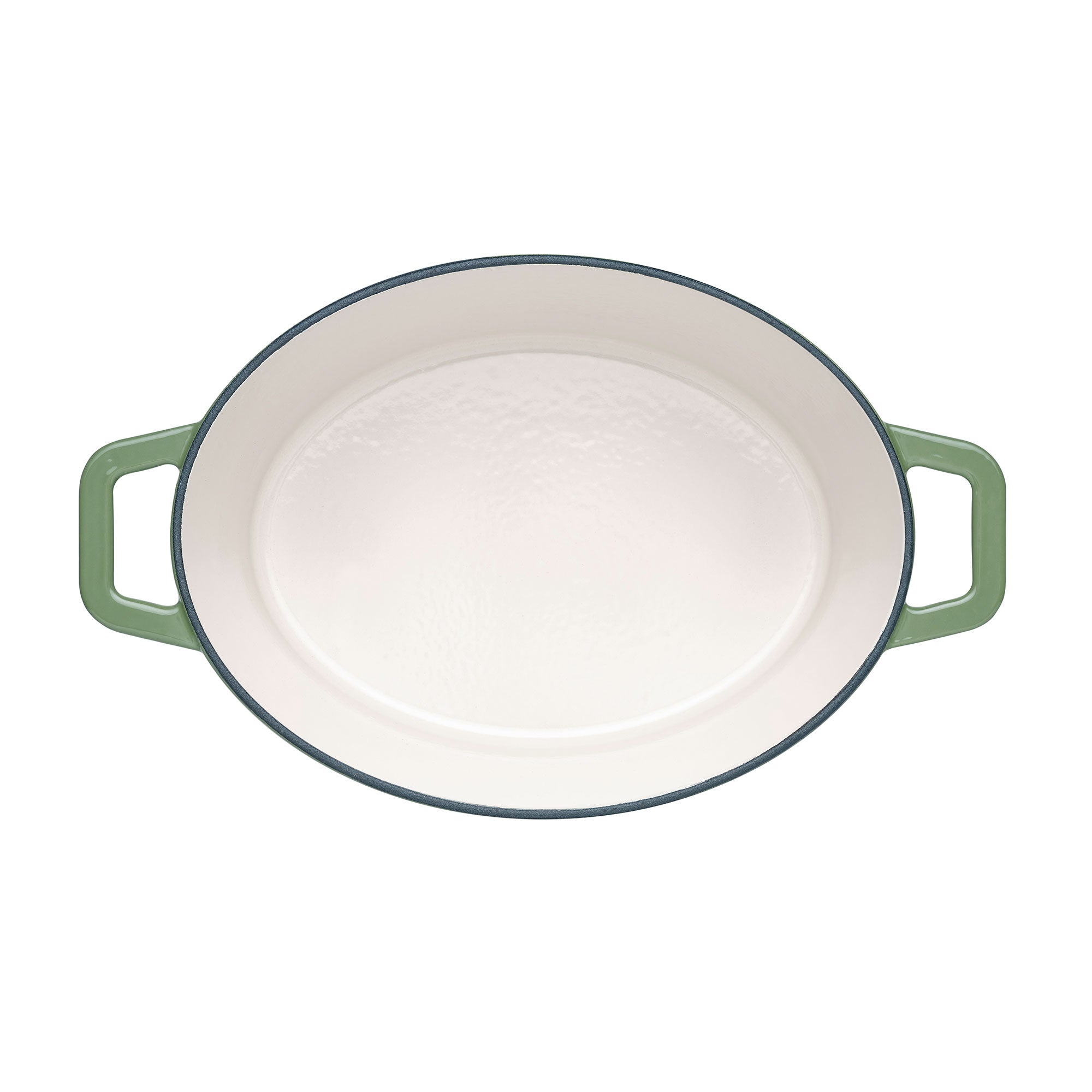 Berndes b.iron cocotte ovale ghisa 31x24 cm verde 6 L