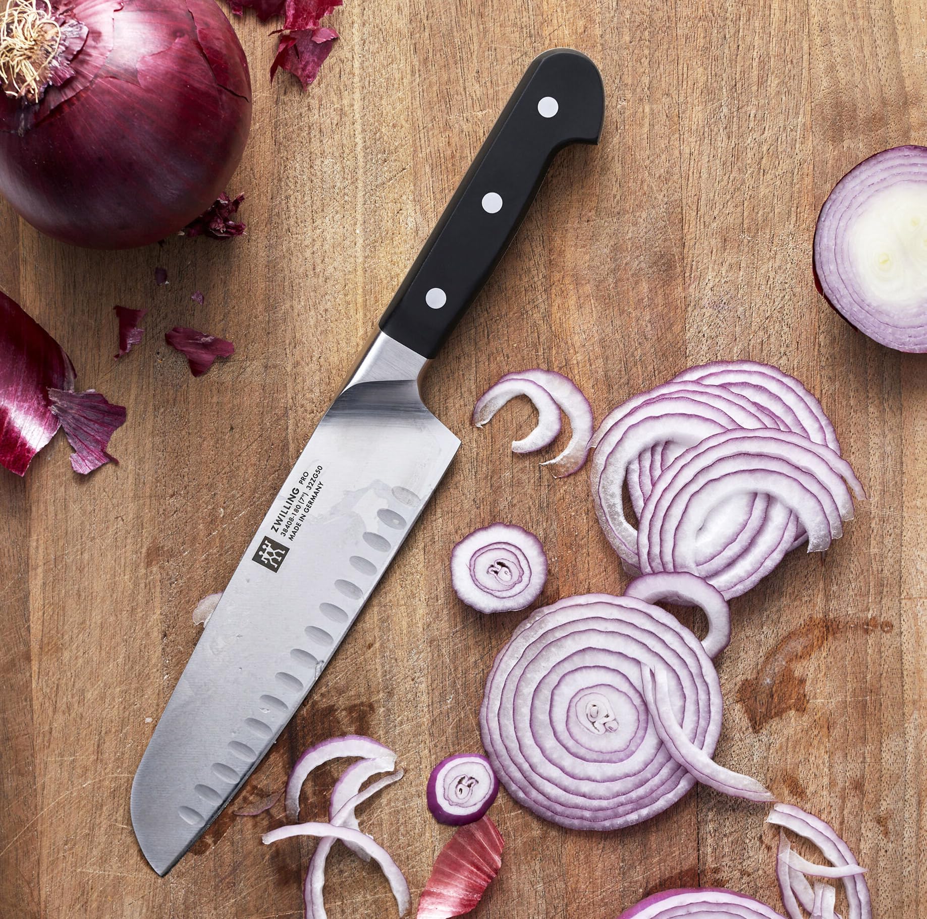 Zwilling Santoku Alveolato Coltello Cucina 18 cm