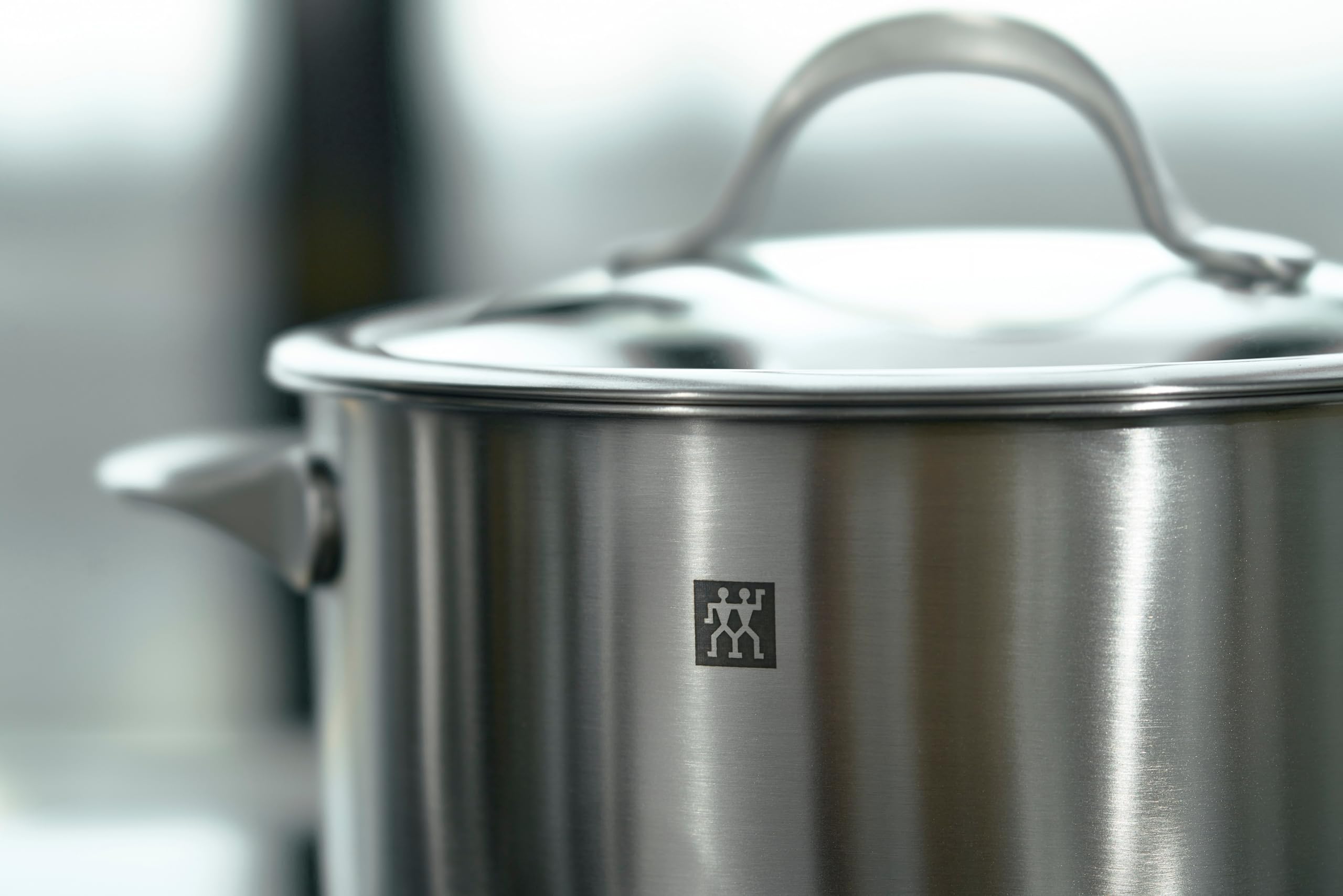 ZWILLING Essence Batteria pentole 5 pezzi inox induzione vetro