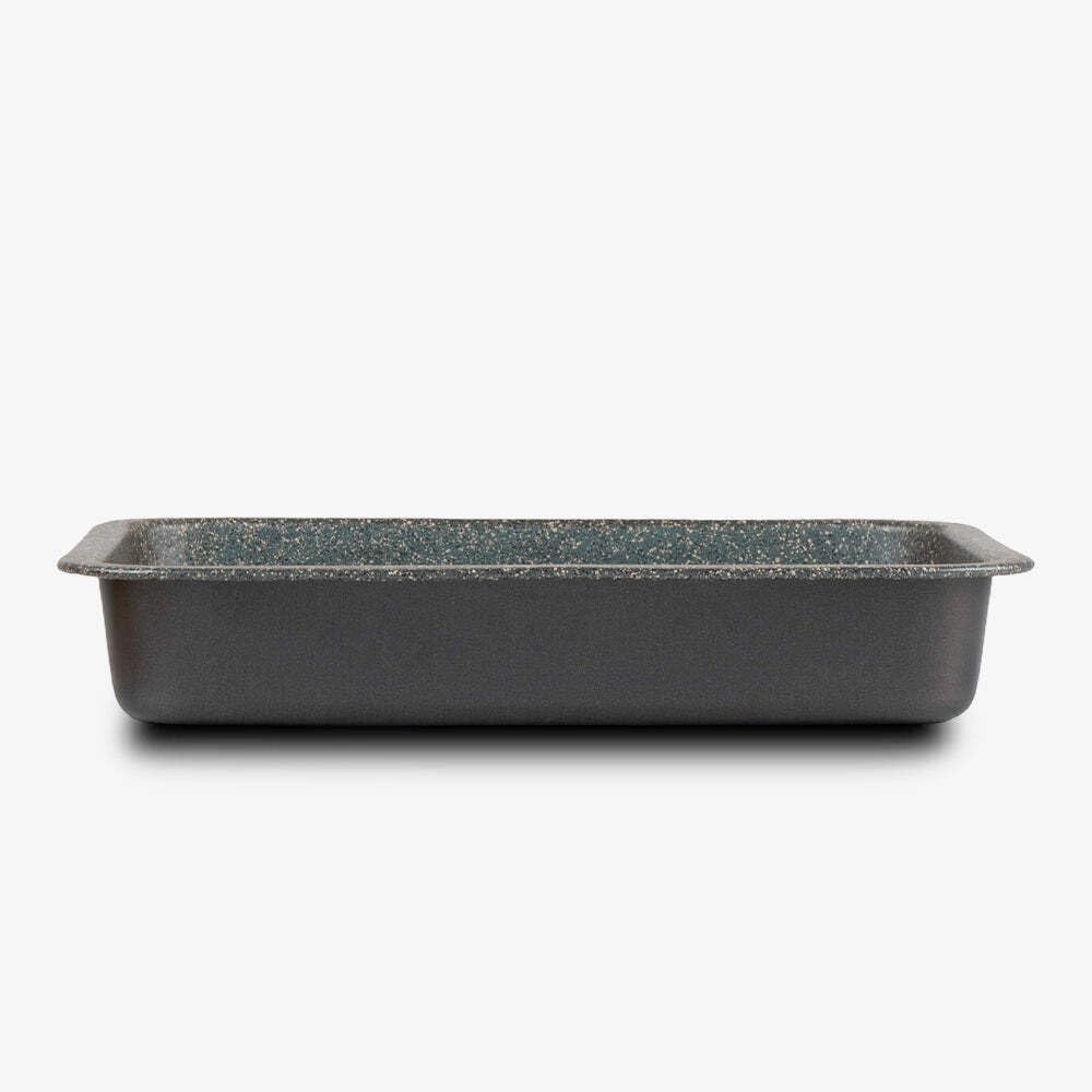 Mamù Happy Stone Teglia Rettangolare Alta 40x33 antiaderente