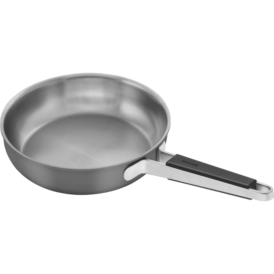 Zwilling Pure padella 24 cm acciaio inox grigio