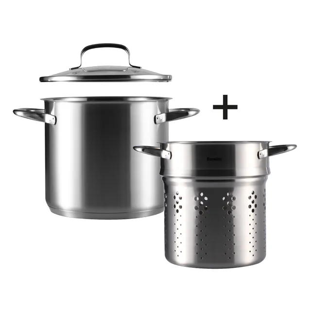 Berndes b.vital pentola pasta con inserto 20 cm 5,5 L