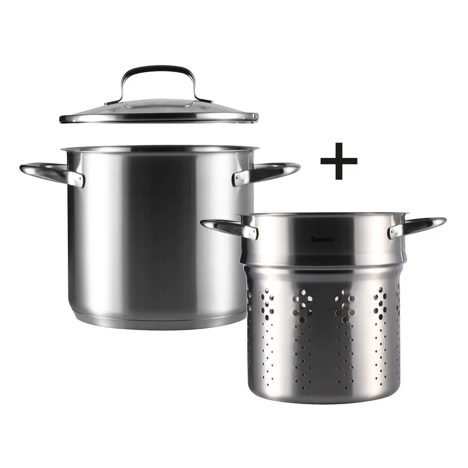 Berndes b.vital pentola pasta con inserto 20 cm 5,5 L