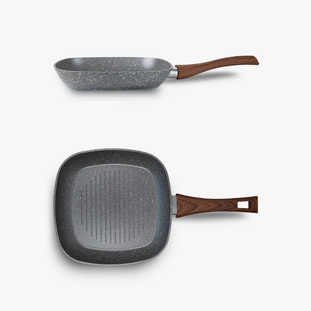 Mamù Fast Induction bistecchiera quadra 28x28 cm induzione