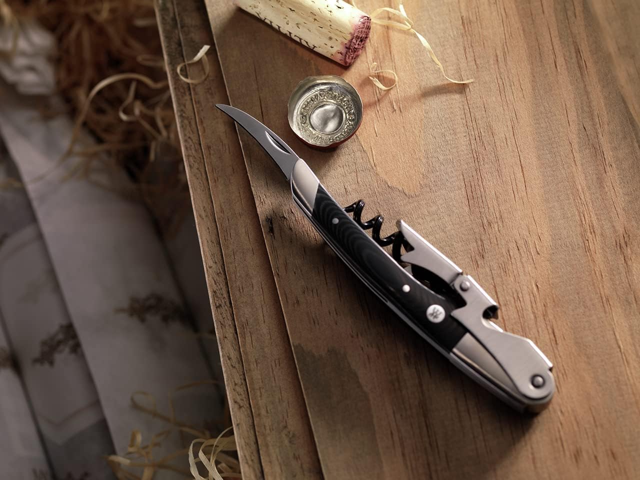 Zwilling Sommelier Cavatappi Classico Micarta Acciaio Inox