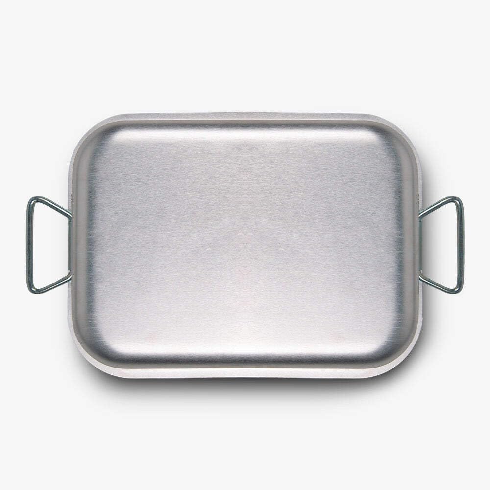 Mamù Happy rostiera alluminio bianco 30 cm forno