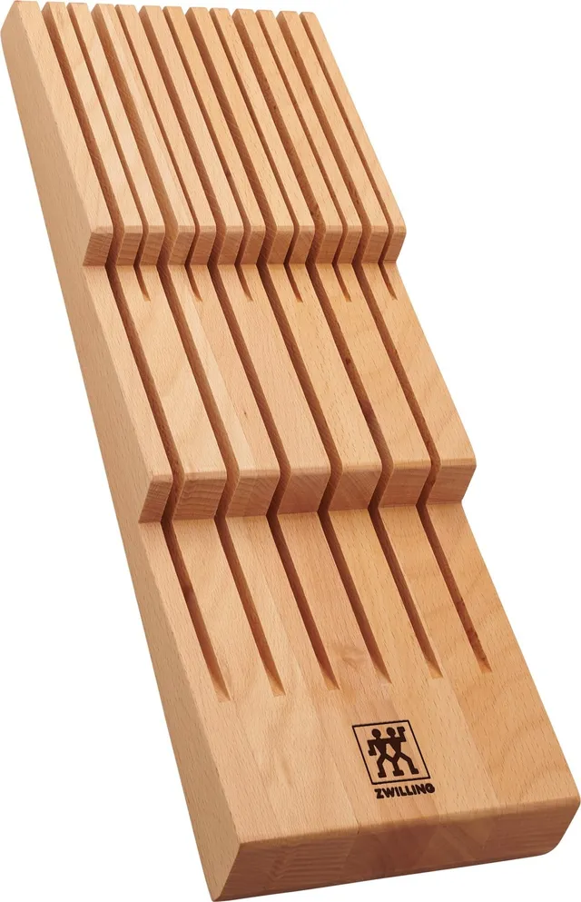 Zwilling inserto portacoltelli cassetto 12 coltelli legno