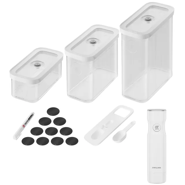 Zwilling Fresh & Save Cube box alimenti 5 pezzi trasparente