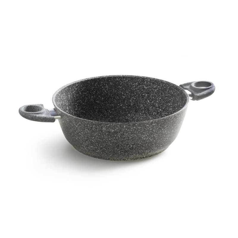 Accademia Mugnano Cuore di Pietra Risottiera 28 cm 2 Maniglie