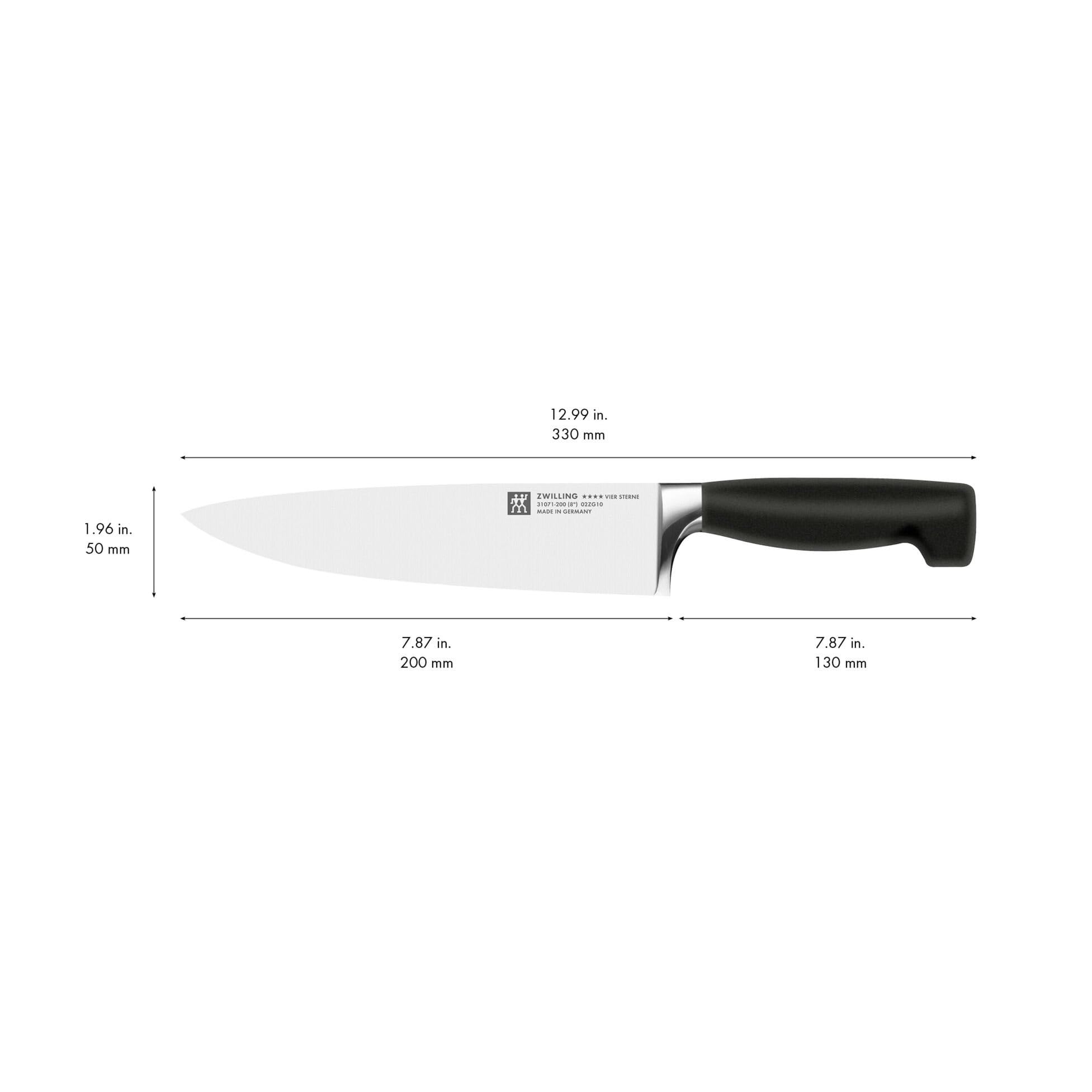 Zwilling Four Star coltello da chef 20 cm multiuso inox
