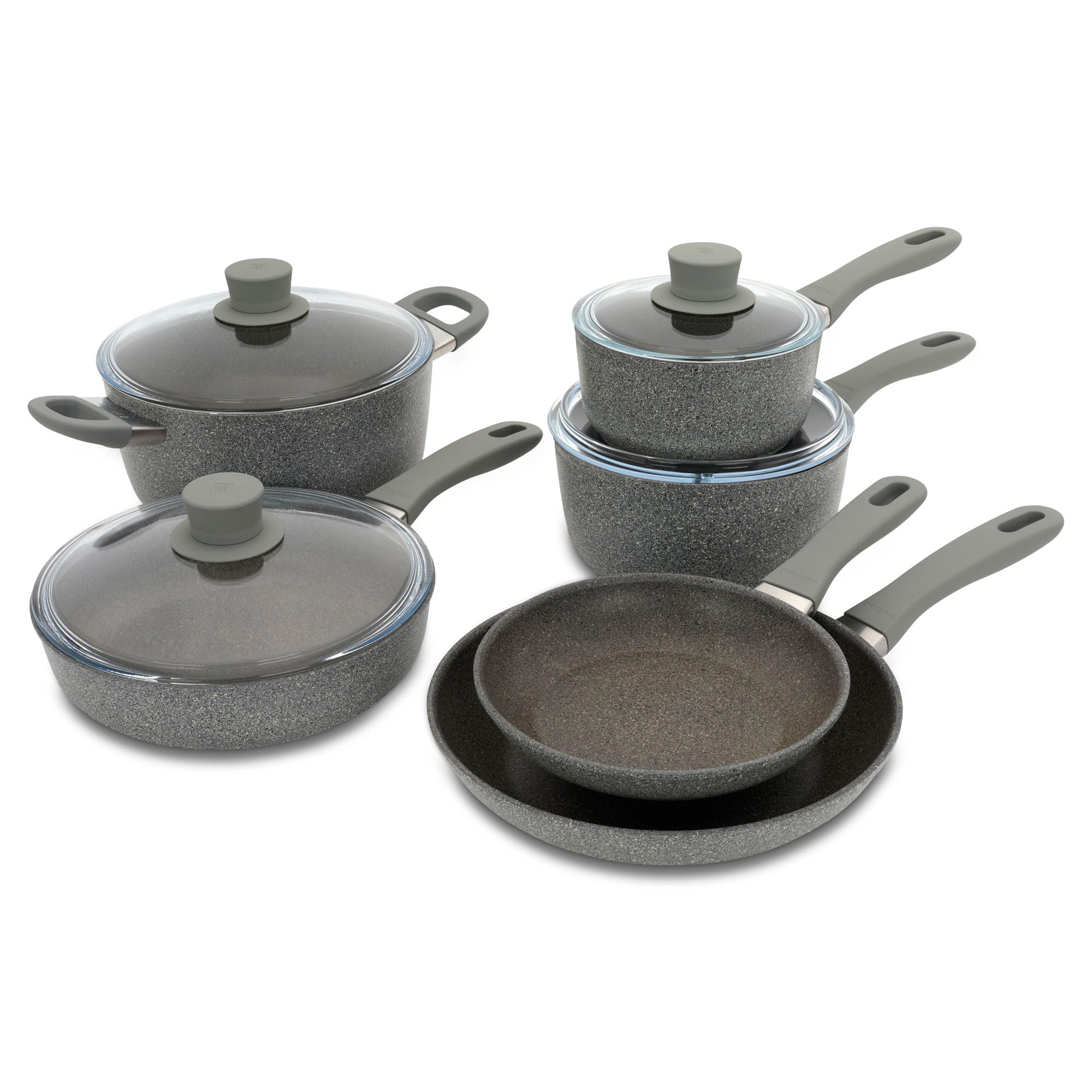 Zwilling Parma Plus Set Pentole Antiaderenti 10 Pezzi Alluminio