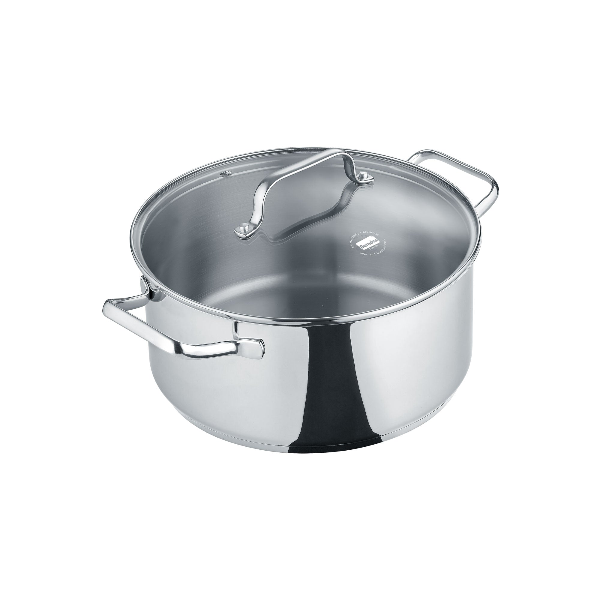 Berndes b.brilliant Pentola 20 cm Acciaio con Scala Graduata