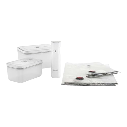 Zwilling Fresh & Save kit sottovuoto 7 pezzi bianco