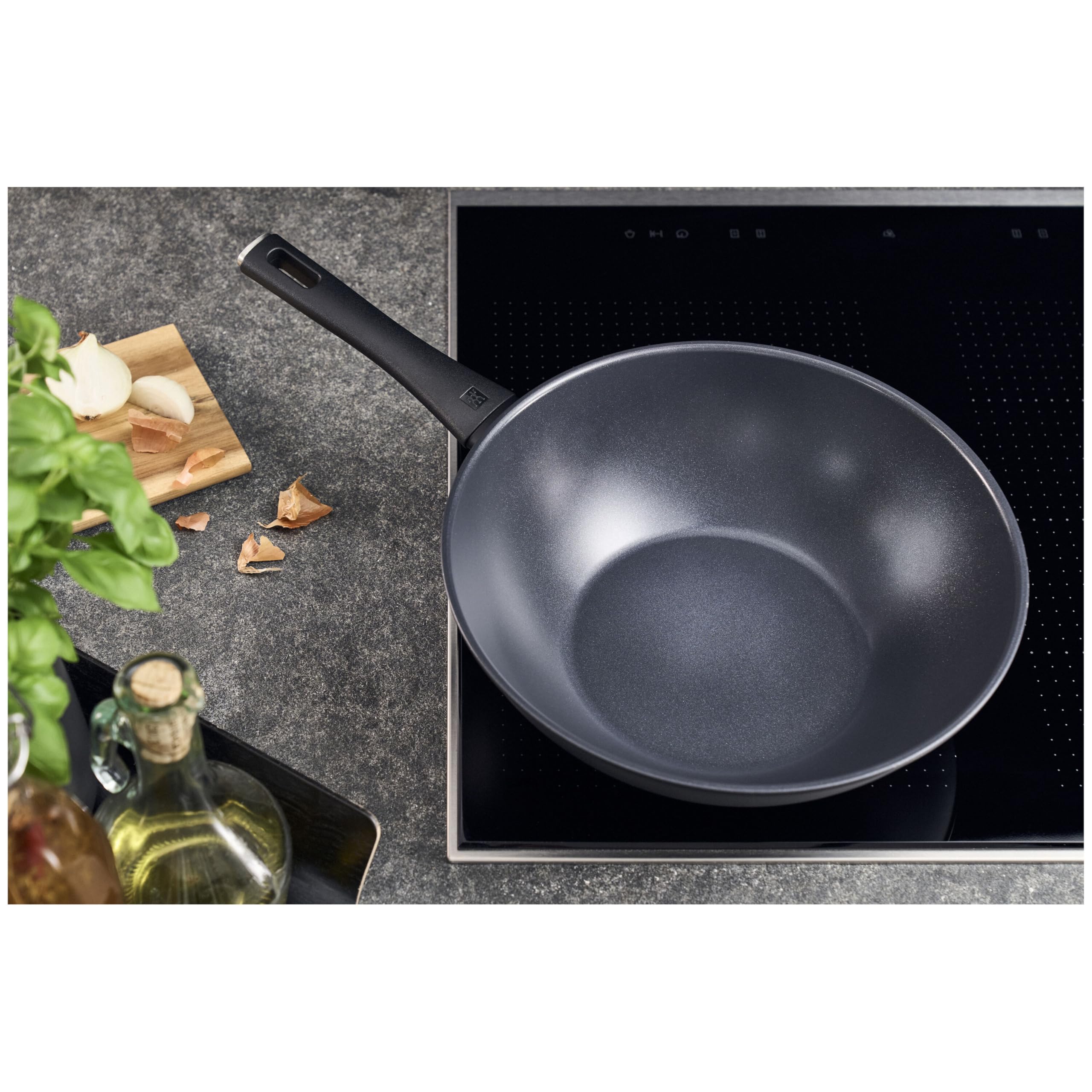 ZWILLING Madura Plus Wok 28 cm Nero Ceramica