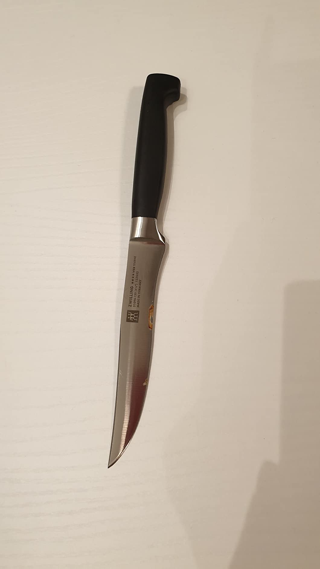 Zwilling Four Star Set 4 Coltelli Bistecca Acciaio Inox