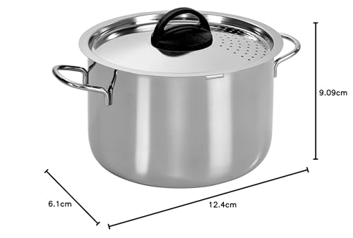 Barazzoni Scola Veloce pentola inox 22 cm 5,5 L