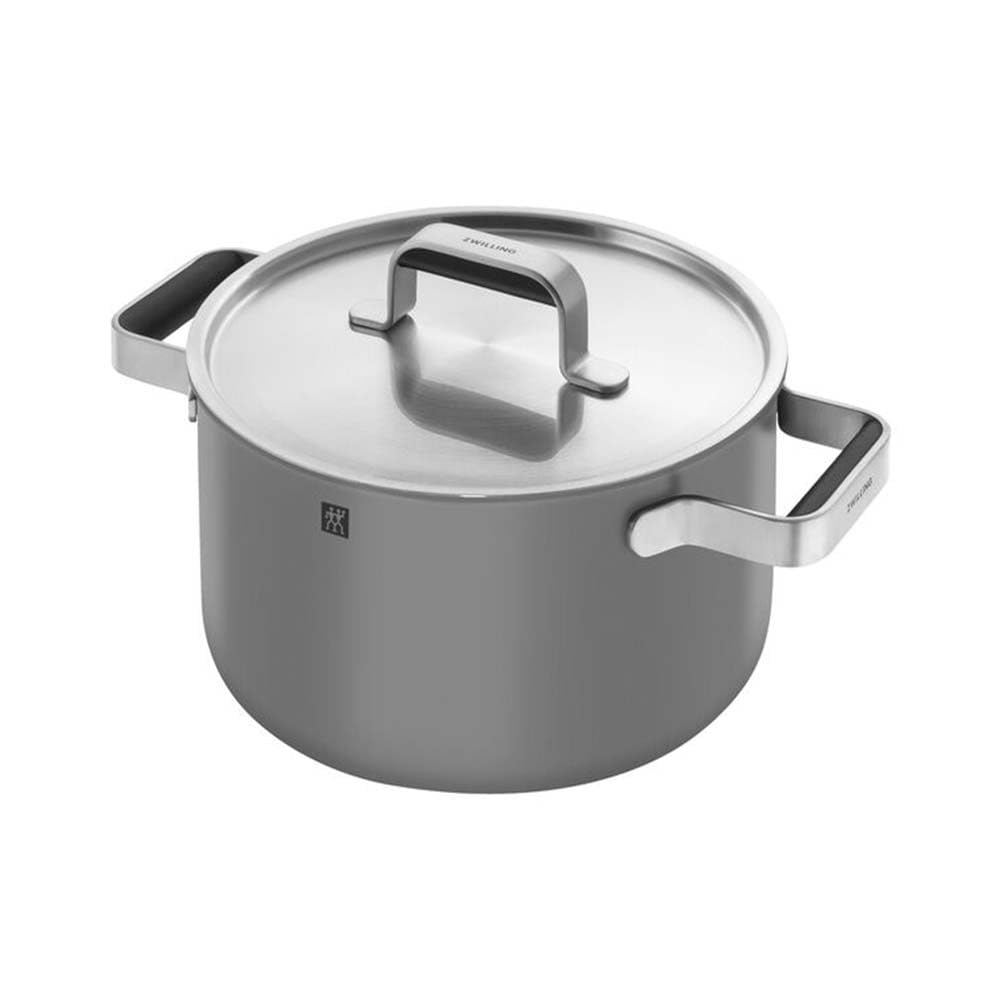 Zwilling Pure Set 5 Pentole Ceramica 16-20-24 cm Antracite