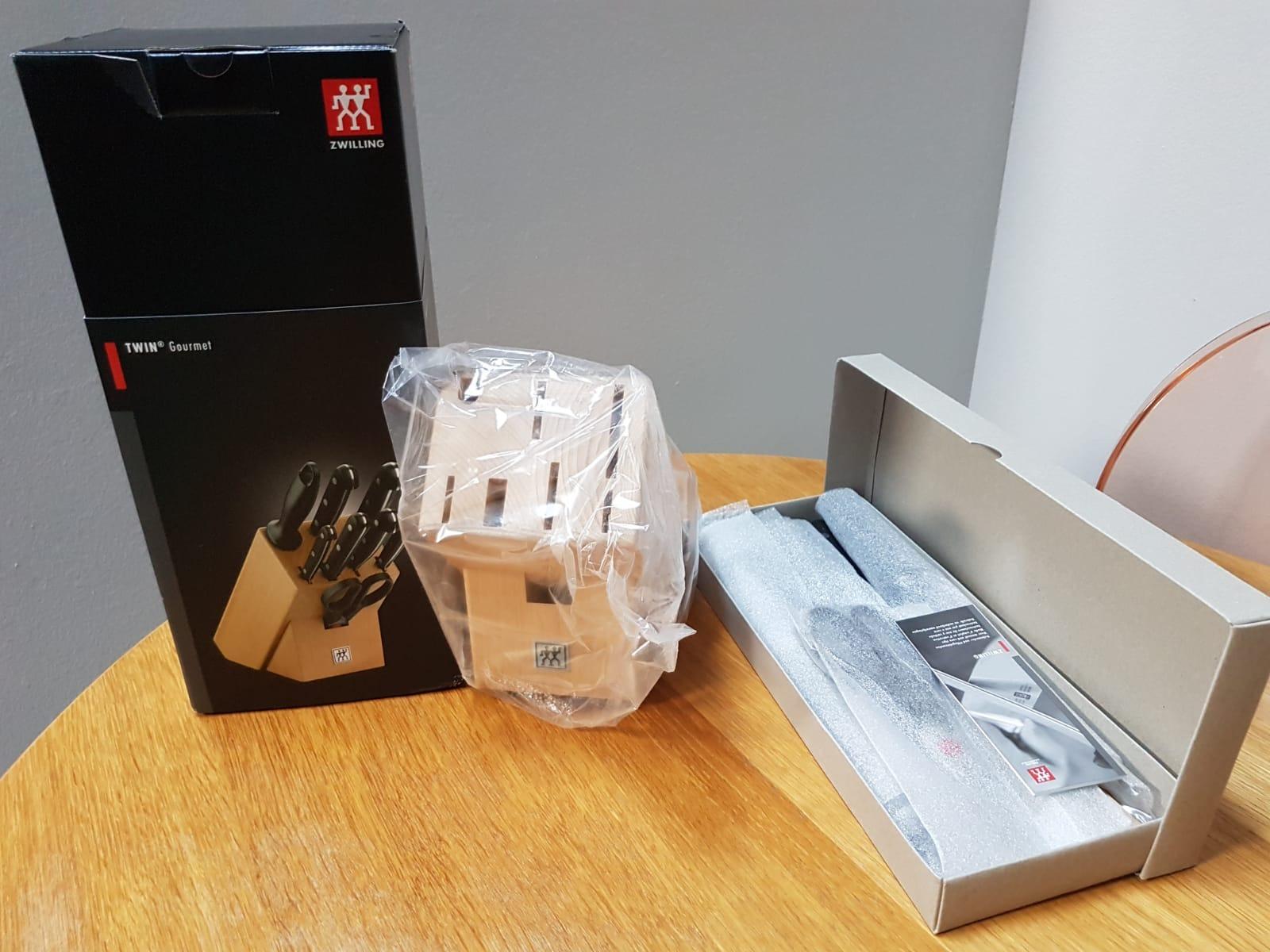 ZWILLING Twin Gourmet blocco coltelli 9 pezzi legno forgiati