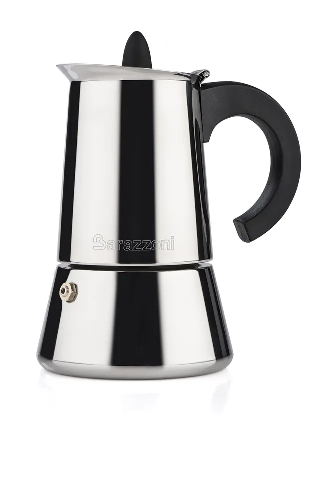 Barazzoni La Caffettiera moka inox 2 tazze induzione