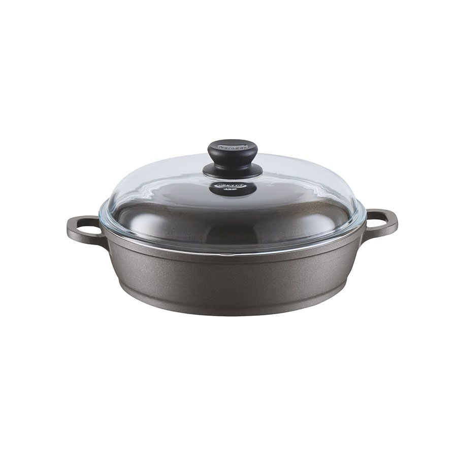 Berndes Bonanza Induction padella servire 28 cm coperchio