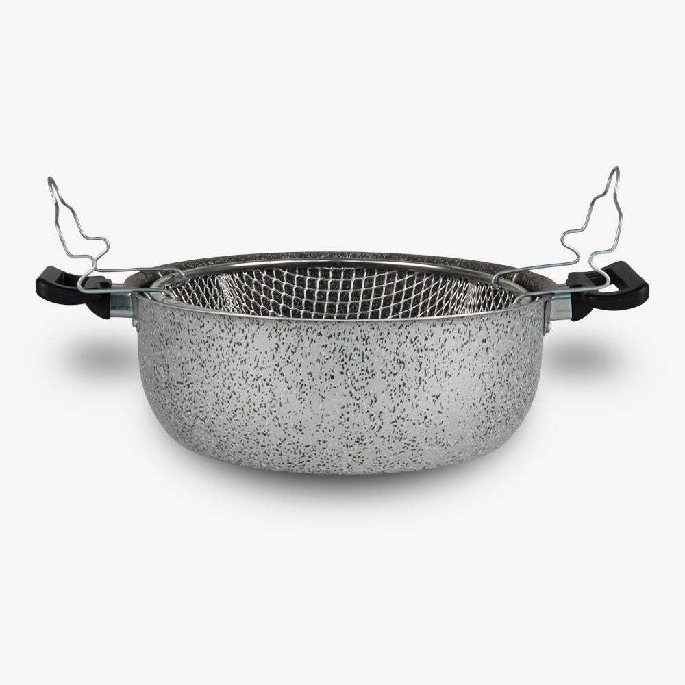 Mamù Janet 2.0 friggitrice alluminio antiaderente 24 cm