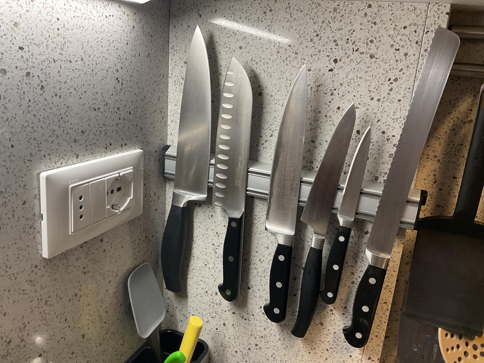 Zwilling Barra Magnetica coltelli alluminio 30 cm grigia